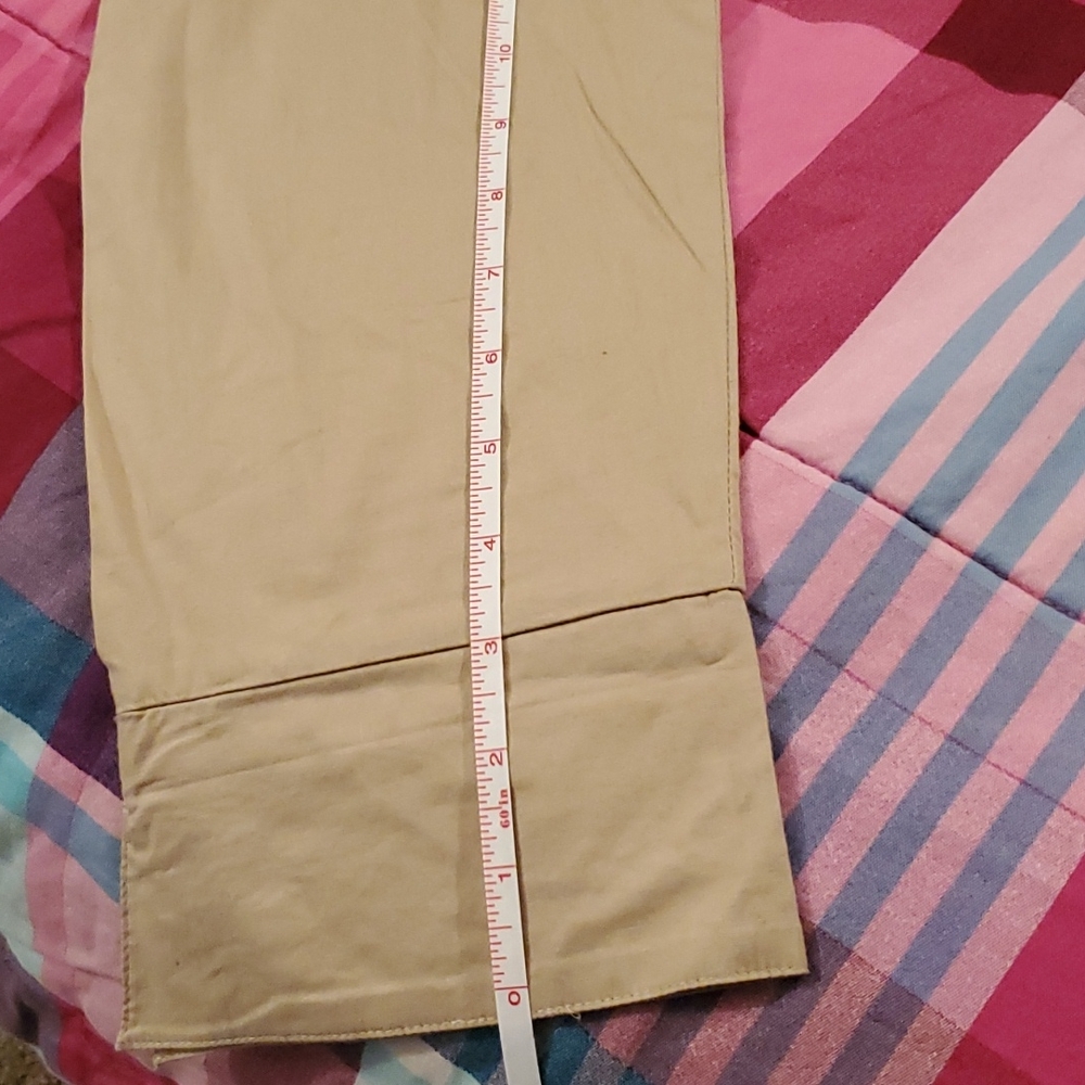 🍹10 for$20 ALC Stretch Beige 3/4 sleeve shirt with back draw string - Picture 6 of 9